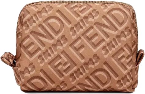 FENDI x Skims Nylon Sand Small Beauty Pouch 8N0179